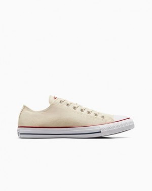 Beige White Converse Chuck Taylor All Star Women Canvas Shoes Canada | C-59203789