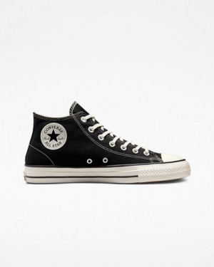 Black Converse CONS Chuck Taylor All Star Pro Cut Off Women Skate Shoes Canada | C-42835969