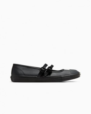 Black Converse Chuck Taylor All Star Dainty Women Mary Jane Canada | C-26791549