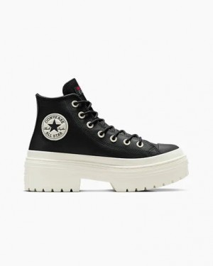 Black Converse Chuck Taylor All Star Lugged Heel Platform Waterproof Women Boots Canada | C-13840929