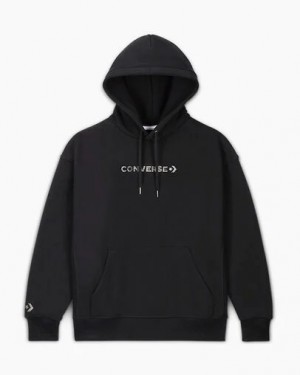 Black Converse Gold Standard Men Hoodie Canada | C-13540969