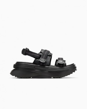 Black Converse Run Star Utility CX Women Sandals Canada | C-42538099