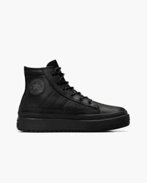 Black / Dark Grey Converse Chuck Taylor All Star Equip Waterproof Men Boots Canada | C-28317609