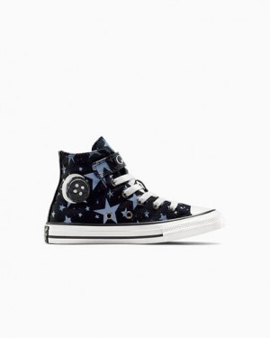 Black / Pink Converse Converse x Coraline Chuck Taylor All Star Easy On Kids' Sneakers Canada | C-24635979