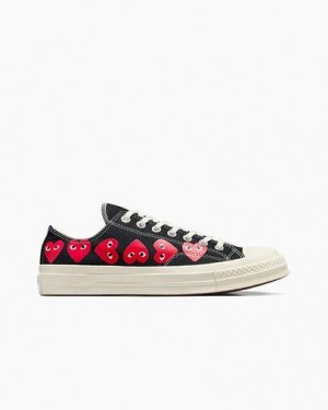 Black / Red Converse Converse x PLAY Comme des Garçons Chuck 70 Multi Heart Men Sneakers Canada | C-18079539