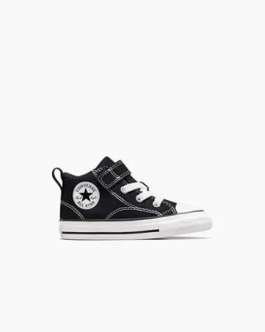 Black / White Converse Chuck Taylor All Star Malden Street Kids' Boots Canada | C-67183409