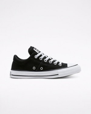 Black / White Converse Chuck Taylor All Star Madison Women Canvas Shoes Canada | C-80452369