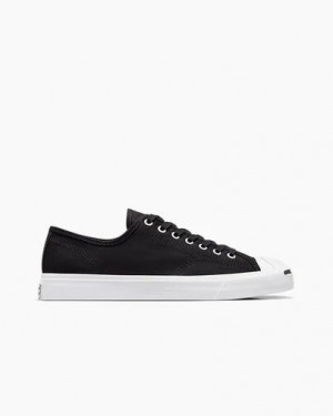 Black / White Converse Jack Purcell Women Canvas Shoes Canada | C-19736859