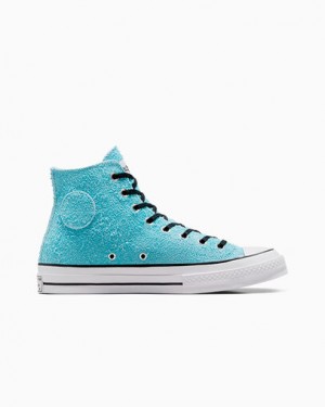 Blue Converse Converse x Stüssy Chuck 70 Men Sneakers Canada | C-96401389