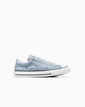 Blue / Pink Converse Chuck Taylor All Star Street Tiny Florals Kids' Sneakers Canada | C-56342799