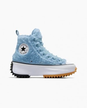 Blue / White / Black Converse Run Star Hike Women Platform Shoes Canada | C-50917649
