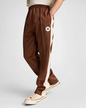 Brown Converse Retro Men Track Pants Canada | C-07938519