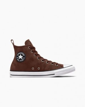 Brown / Brown / White Converse Chuck Taylor All Star TecTuff Waterproof Men Boots Canada | C-97582409