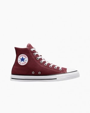 Burgundy Converse Chuck Taylor All Star Men Canvas Shoes Canada | C-75281069