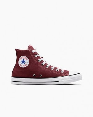 Burgundy Converse Chuck Taylor All Star Women Canvas Shoes Canada | C-26370489