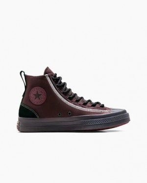 Burgundy / Black / White Converse Chuck Taylor All Star CX EXP2 Women Sneakers Canada | C-26589739