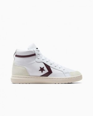 Burgundy / Purple / White Converse Pro Blaze Classic Women Boots Canada | C-93650749