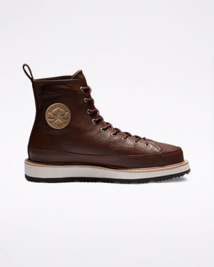 Chocolate / Black Converse Chuck Taylor Crafted Men Boots Canada | C-52198639