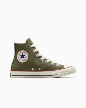Green Converse Chuck Taylor All Star Women Sneakers Canada | C-43916589