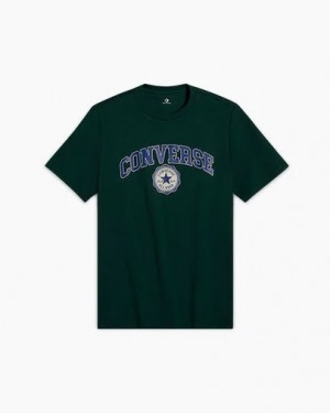 Green Converse Classic Men T Shirts Canada | C-16530979
