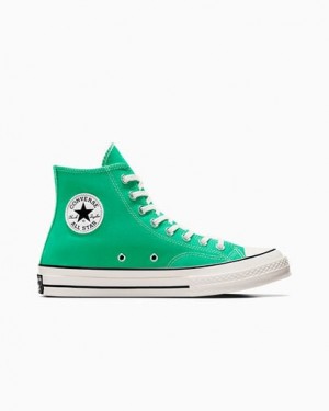 Green / Black Converse Chuck 70 Women Canvas Shoes Canada | C-81329079