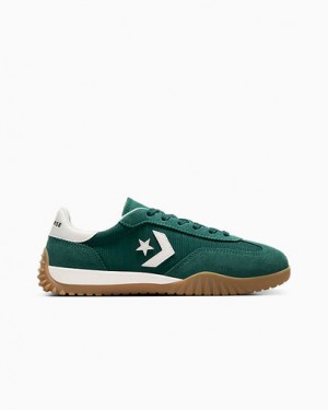 Green / White Converse Run Star Women Trainers Canada | C-45692719
