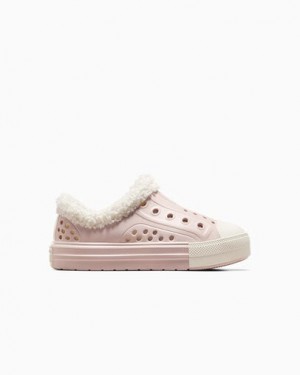 Grey Converse Chuck Taylor All Star Play Lite CX Sherpa Kids' Sneakers Canada | C-70328169