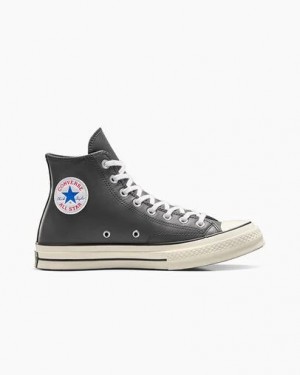 Grey Purple Converse Chuck 70 Heritage Color Leather Men Sneakers Canada | C-16023979
