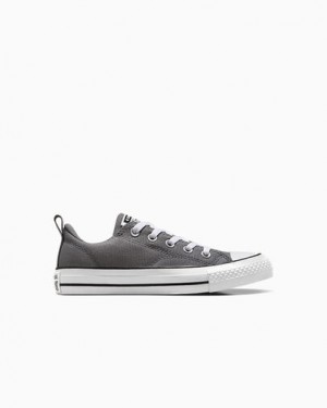 Grey / Black / White Converse Chuck Taylor All Star Malden Street Kids' Sneakers Canada | C-18437929