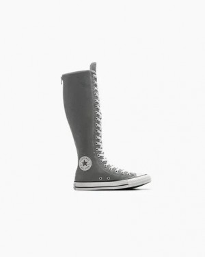 Grey / Black / White Converse Chuck Taylor All Star XXHi Women Sneakers Canada | C-48503719