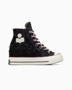 Multicolor Converse Converse x Isabel Marant Chuck 70 Wedge Men Platform Shoes Canada | C-30625749