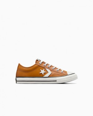 Multicolor Converse Star Player 76 Leather Kids' Sneakers Canada | C-31276509