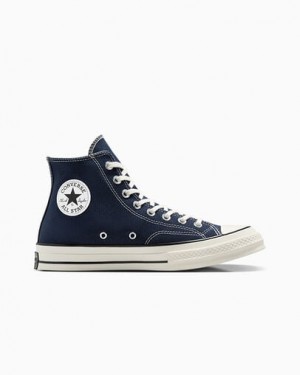 Navy / Black Converse Chuck 70 Men Canvas Shoes Canada | C-54273919