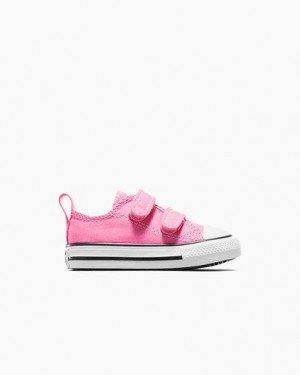 Pink Converse Chuck Taylor All Star 2V Kids' Canvas Shoes Canada | C-82041699