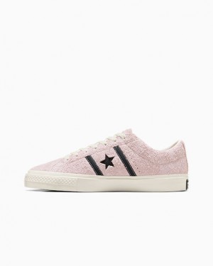 Pink / Black Converse CONS One Star Academy Pro Suede Men Skate Shoes Canada | C-79803129