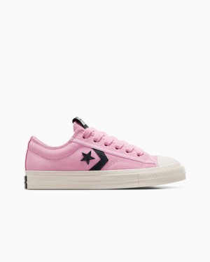 Pink / Grey Converse Star Player 76 Women Sneakers Canada | C-10836479