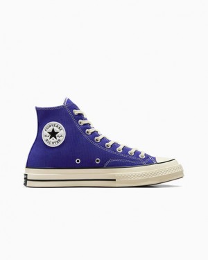Purple / Black Converse Chuck 70 Women Canvas Shoes Canada | C-82549379