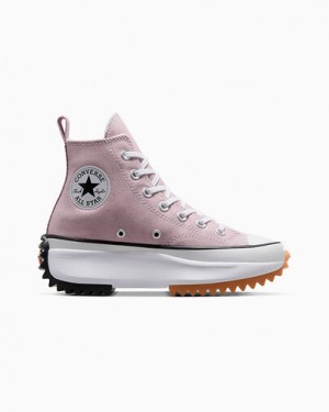 Purple / White / Black Converse Run Star Hike Men Platform Shoes Canada | C-15639429