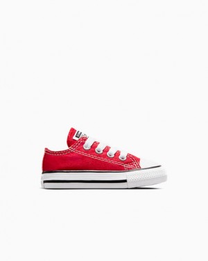 Red Converse Chuck Taylor All Star Classic Kids' Sneakers Canada | C-80376519