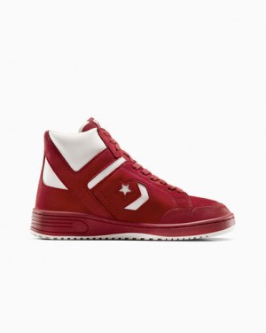 Red Converse Weapon Luxe Men Basketball Shoes Canada | C-06743519