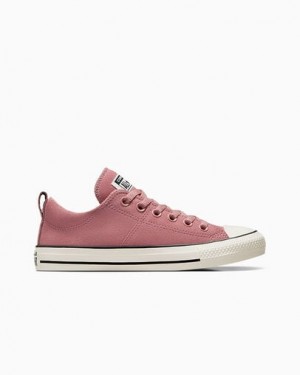 Rose / Black Converse Chuck Taylor All Star Madison Suede Women Sneakers Canada | C-52140369