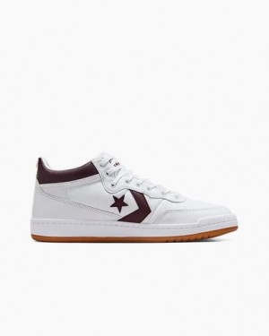 White Converse CONS Fastbreak Pro Leather & Nylon Men Boots Canada | C-59271369