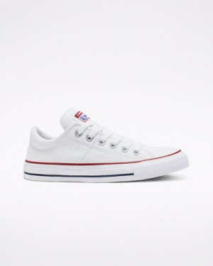 White Converse Chuck Taylor All Star Madison Women Canvas Shoes Canada | C-26873419