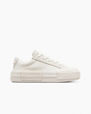 White Converse Cruise Women Tennis Shoes Canada | C-68359409