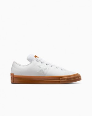White Converse One Star Puff Men Tennis Shoes Canada | C-30897419