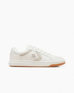 White Converse Pro Blaze Classic Luxe Sport Women Basketball Shoes Canada | C-57296849