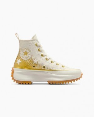 White Converse Run Star Hike Women Platform Shoes Canada | C-60534199