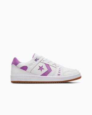 White / Fuchsia Converse CONS AS-1 Pro Chameleon Women Skate Shoes Canada | C-18546209