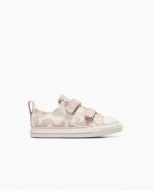 White / Grey Converse Chuck Taylor All Star Leopard Kids' Sneakers Canada | C-86742109