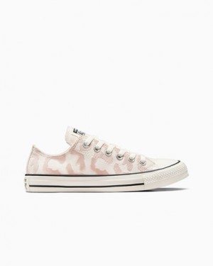 White / Grey Converse Chuck Taylor All Star Leopard Remix Women Sneakers Canada | C-15867309